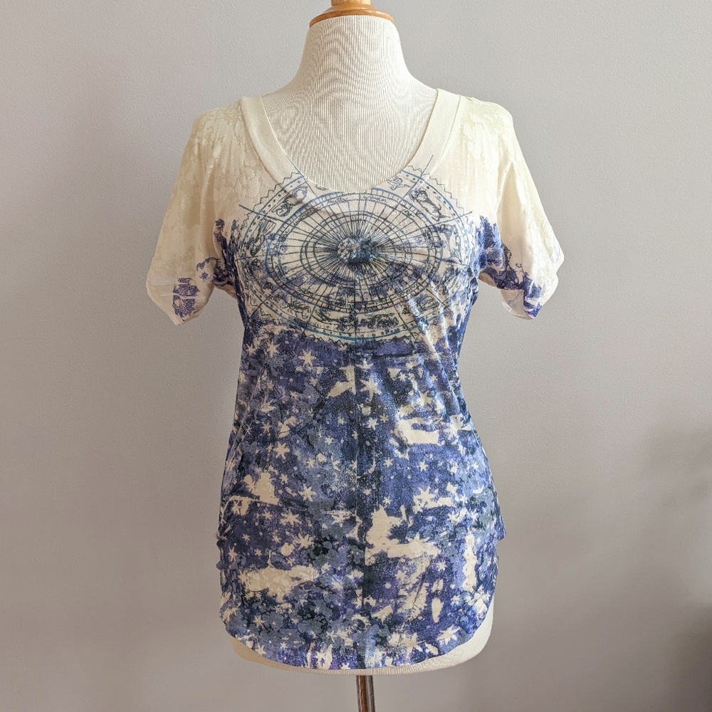 Free People Zodiac Constellation Top Large